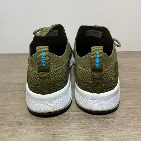 Native AP Mercury Liteknit Sneakers Shoes Men 7 Woman 9 Forest Green - Picture 4 of 7